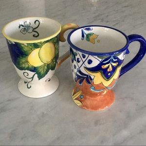 Two large mugs